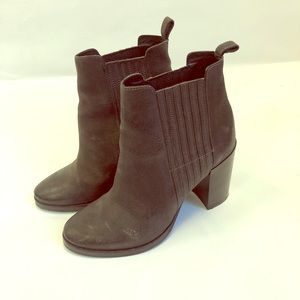All saints leather booties